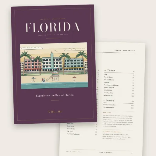 The Florida Guide is out: 102 addresses, 20 maps, three itineraries